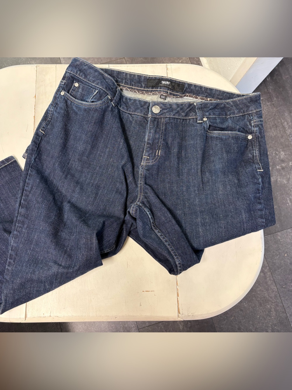 Massimo Dark Wash woman’s Jeans - Classic Indigo Denim